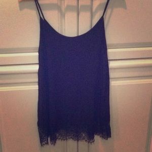 NWOT altar’d state black lace under tank